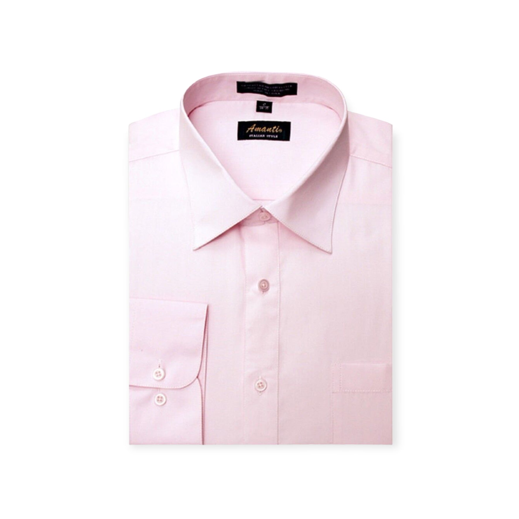 AMANTI: Slim Dress Shirt Lt. Pink